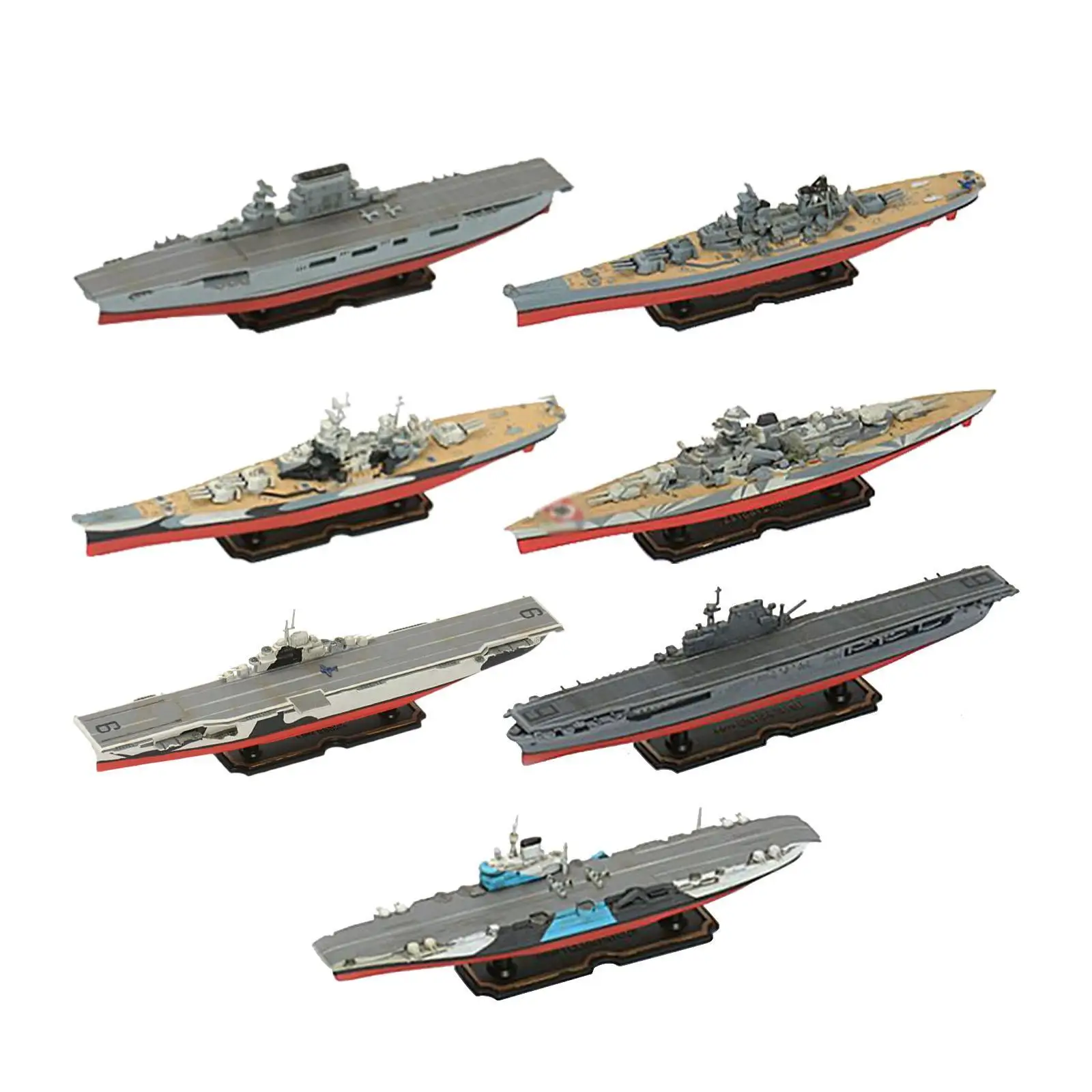 Масштаб 1/2000 модель военного корабля собранная своими руками развивающая игрушка