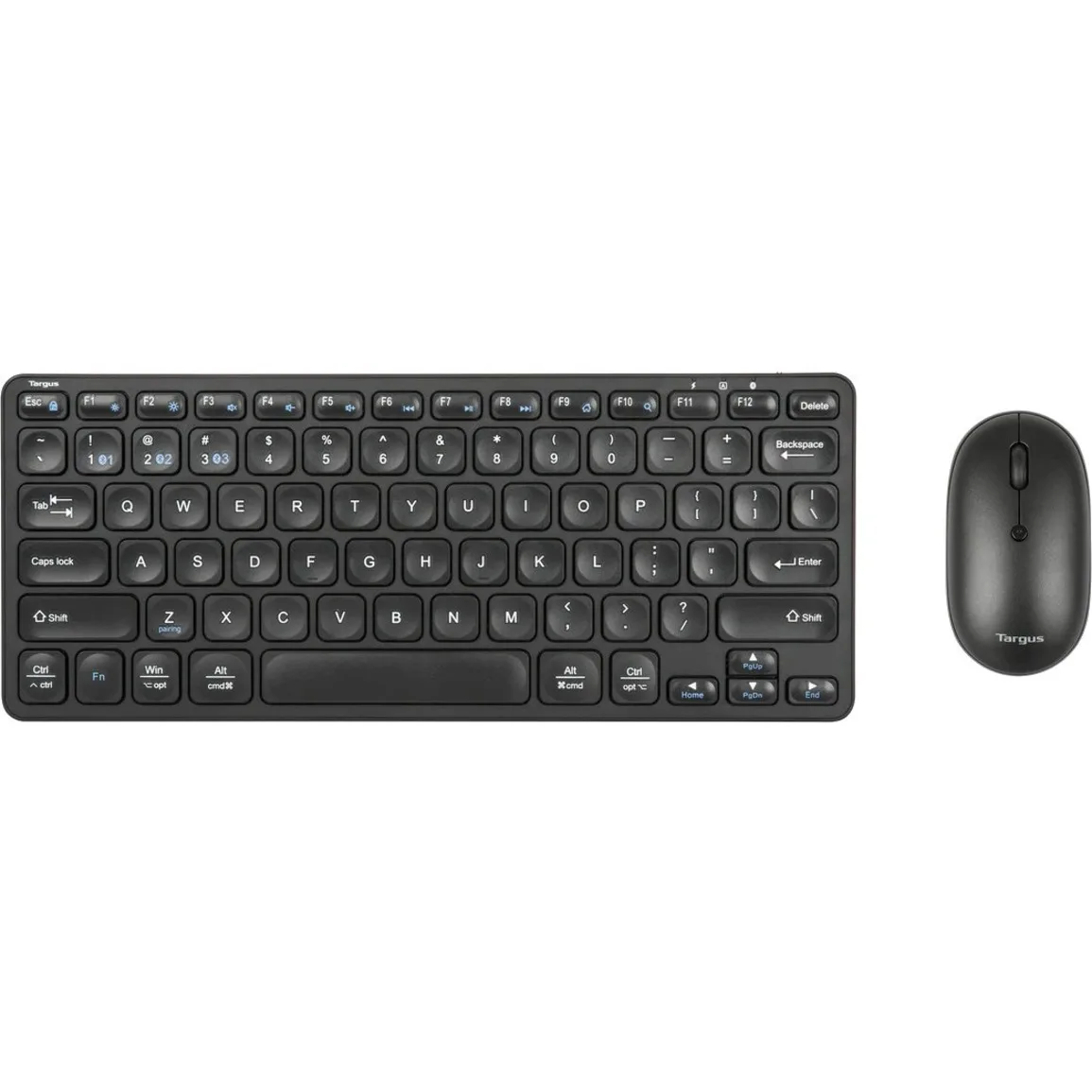 

Compact Multi-Device Bluetooth Antimicrobial Keyboard and Compact Antimicrobial Mouse Bundle - AKM620AMUS