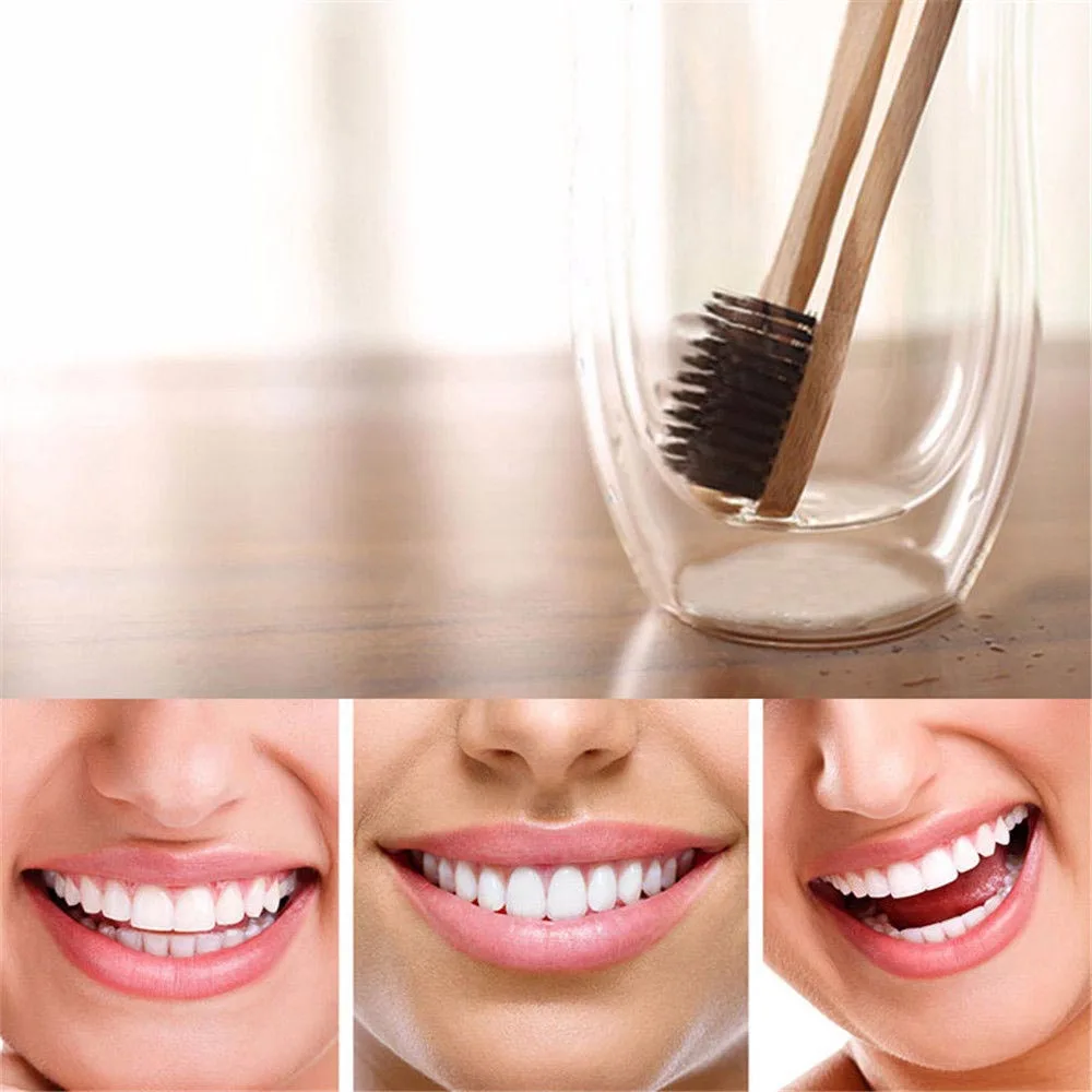 

Beautiful Fashion Durable Personal Health Soft Medium Brushes Teeth Protector Oral Care Bamboo Toothbrush