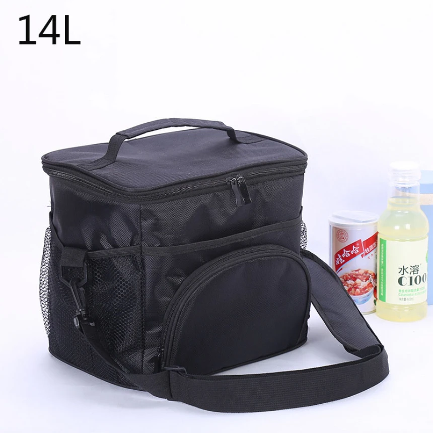 

14L Cooler Bag Waterproof Insulated Ice Thermal Bag For Steak Picnic Bag Ice Pack Thermal Drink Carrier Insulated Lunch Box