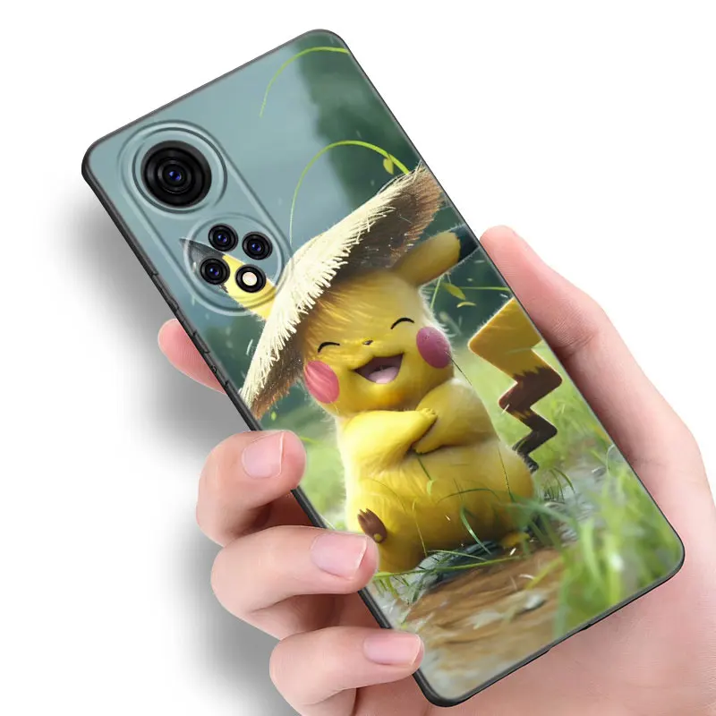 P-Pokemon P-Pikachue чехол для телефона Huawei Honor 70 90 Lite X40 GT X50 i X5 Plus X6A X6S X7A X8A X8B X6 X7 X8 X9 4G X9A X9B 5G
