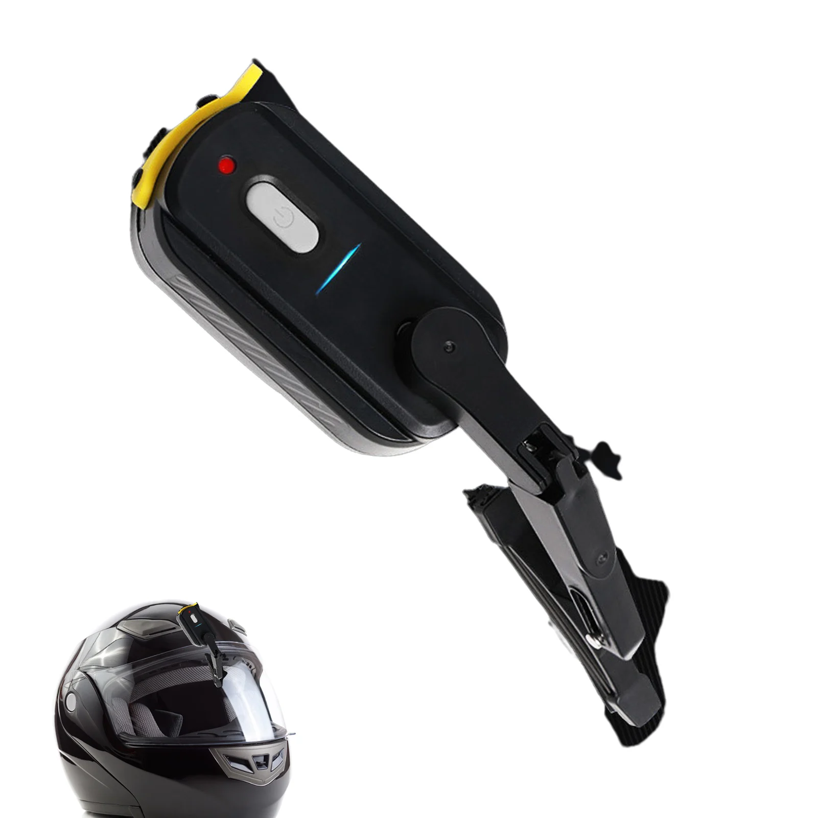 

Electric Helmets Wiper ABS Material Helmets Wiper For Men And Women Windshield Wiper With Washer Pump Ensuring A Clearer Vision