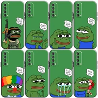cartoon make fun of frogs phone case for huawei honor 7 8 9 7a 7x 8x 8c v9 9a 9x 9 lite 9x lite coque back funda liquid silicon