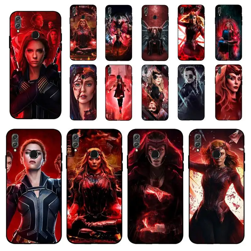 

Disney Black Widow Phone Case for Huawei Honor 10 i 8X C 5A 20 9 10 30 lite pro Voew 10 20 V30