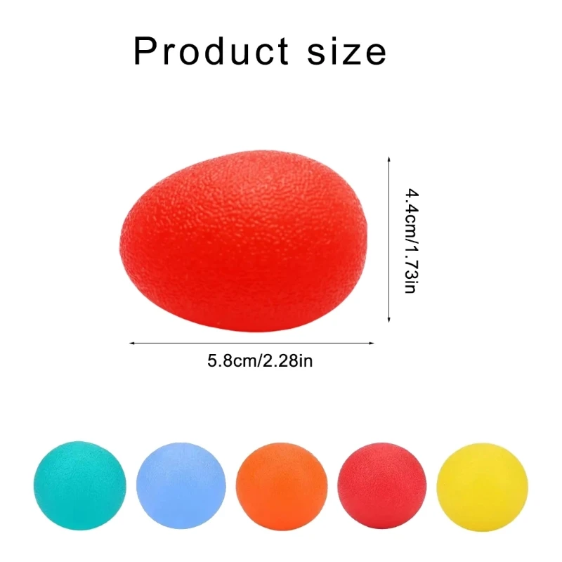 5 шт. силиконовые шарики для снятия стресса упражнения