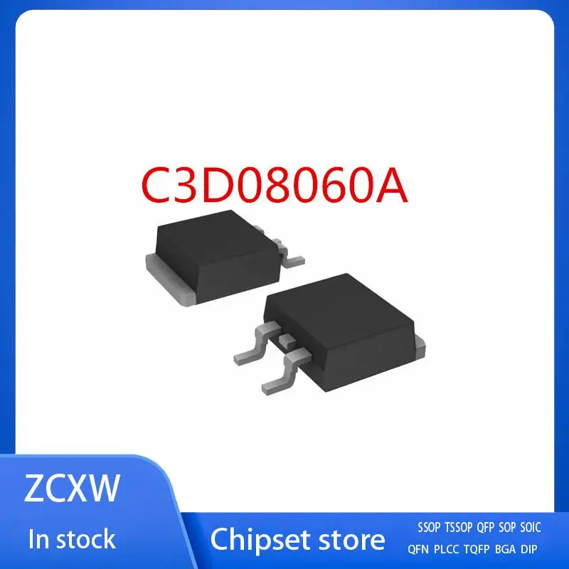

10 шт./партия C3D08060A C3D08060G C3D08060 TO-220/TO-263 8A 600V