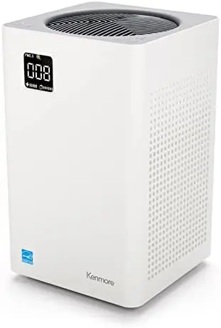 

Air Purifier with H13 True HEPA Filter, Covers Up to 1200 Sq.Foot, 24db SilentClean 3-Stage HEPA Filtration System, 5 Speeds for