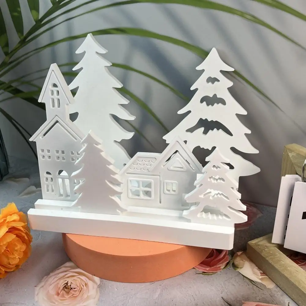 Силиконовые формы в форме дома форма для подсвечника литья ручной работы мыла