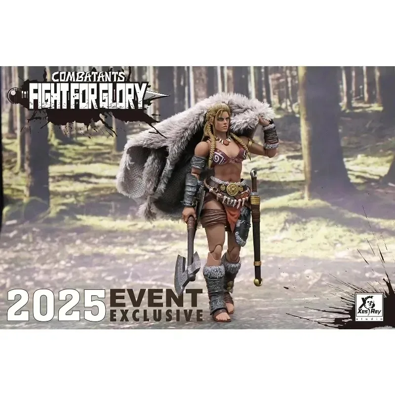 Фото В наличии: Коллекционная фигурка XesRay 1/12 из серии Fight For Glory Combatants 2025 Event Exclusive, модель аниме-персонажа Голд Хильдр, подарок, игрушка. №3