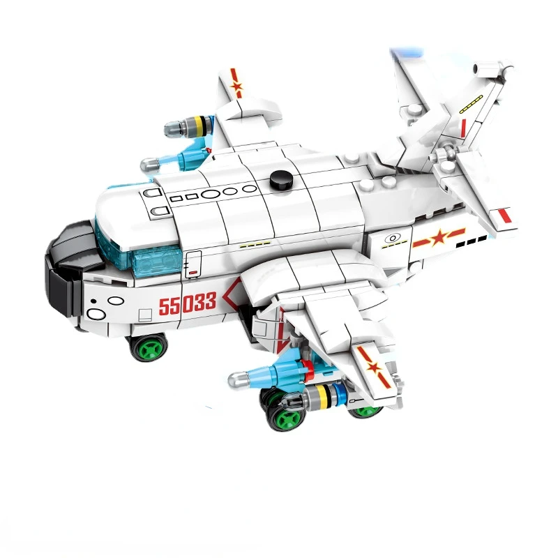 

Конструктор Senbao в сборе, Аэрокосмическая модель серии Q версия бомбы 6K бомбардировщик ручной работы, военный конструктор, игрушка в подарок