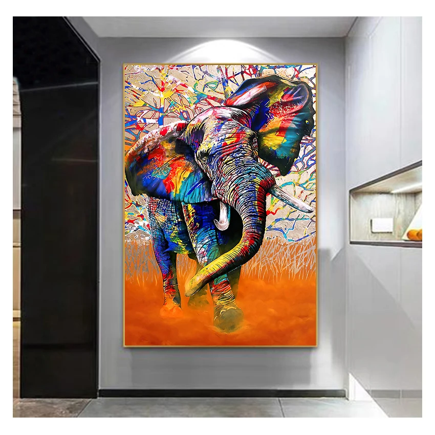 Красочные граффити художественные постеры и принты настенное искусство