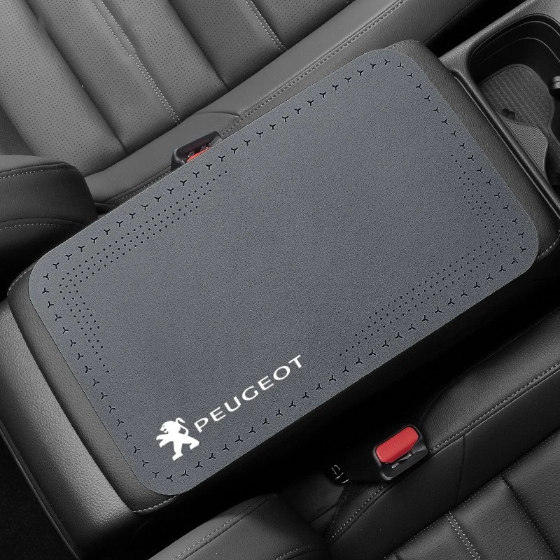 Автомобильный подлокотник центральная консоль защитная подушка для Peugeot 206 207 307