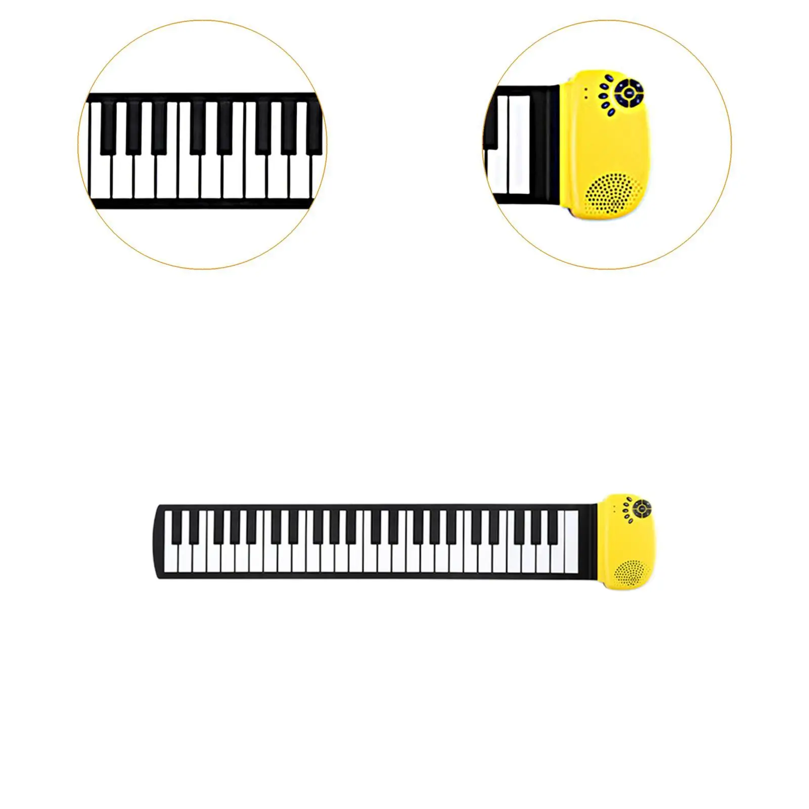 49 клавиш рулонная клавиатура пианино электрическое для детей подарок класс