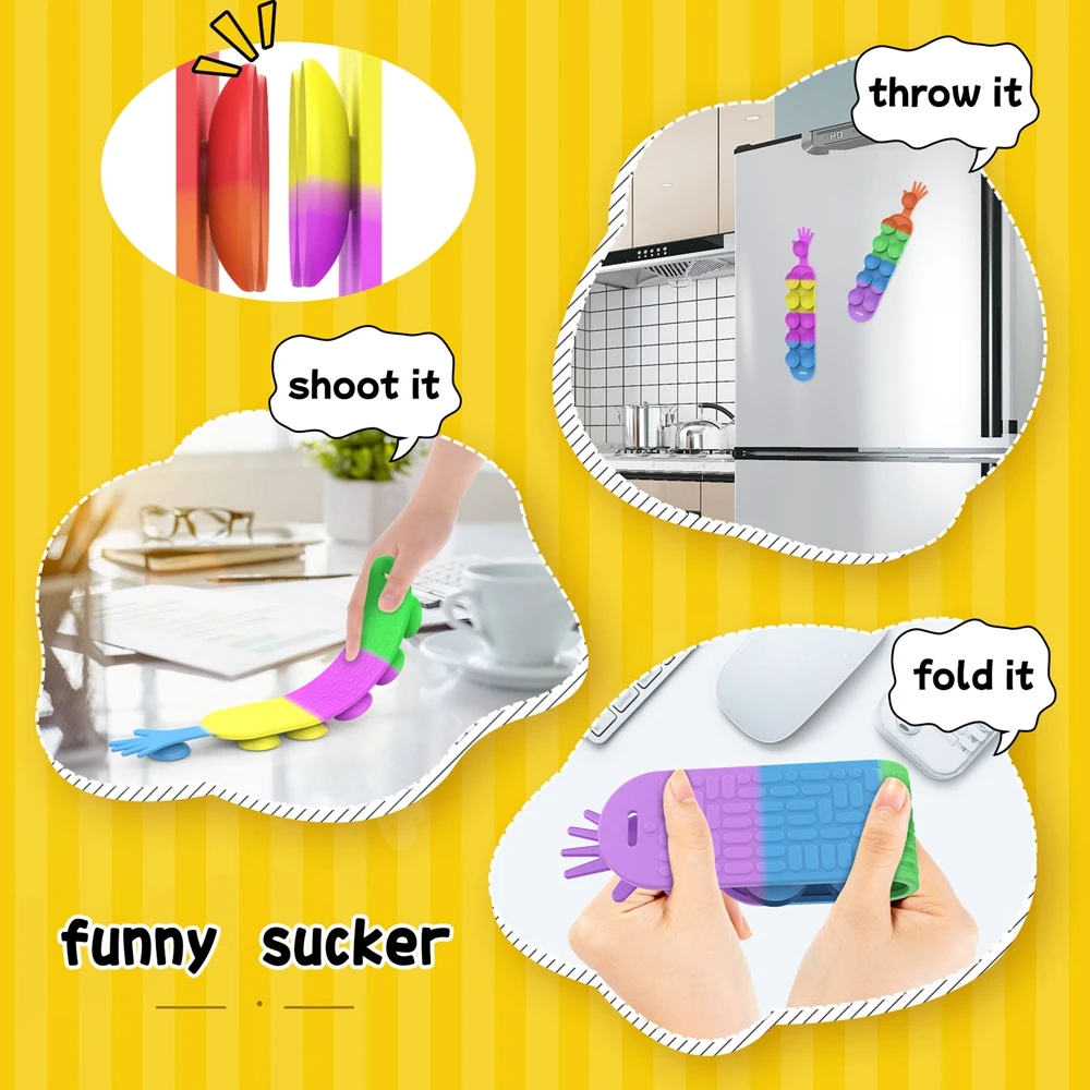 1 шт. игрушка-антистресс на присоске |