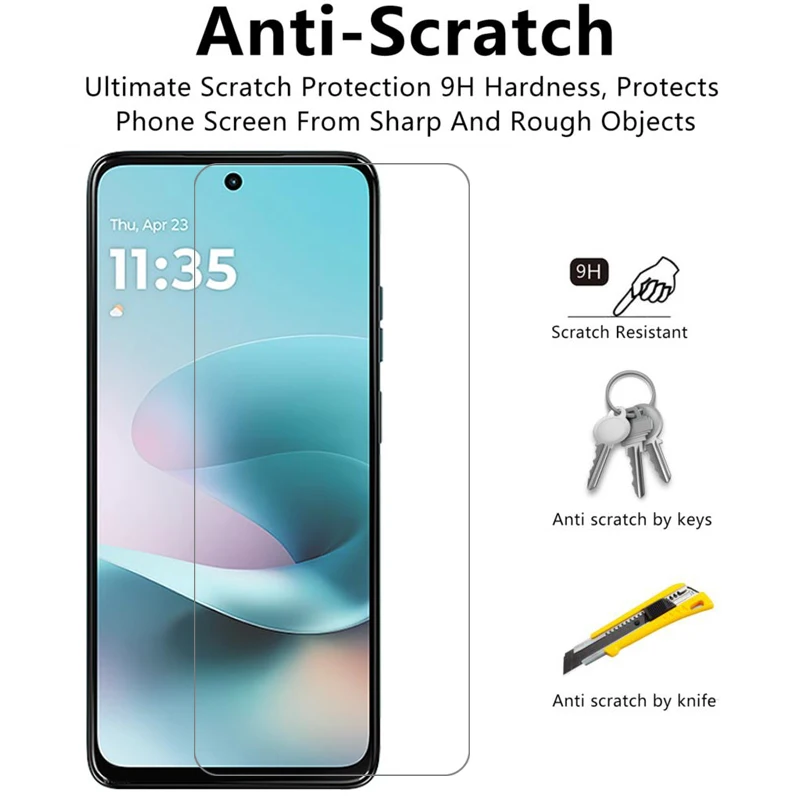Фото Защитное закаленное стекло для Motorola Moto G67 Power, защитная пленка для экрана Motorola G67, Moto G67, Moto G 67, 67G, G67Power 5G, пленка 9H №4