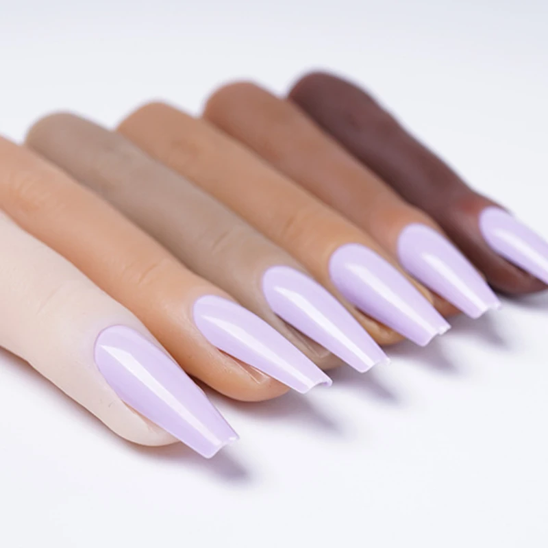 

Силиконовая тренировочная модель для ногтей HEALLOR, инструмент с шарнирами, гибкий силиконовый Искусственный палец, «сделай сам» для тренировочных аксессуаров