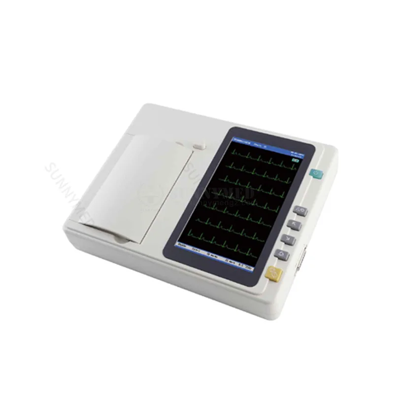 

SY-H006 medical new typle clinic six channel ECG machine for sale
