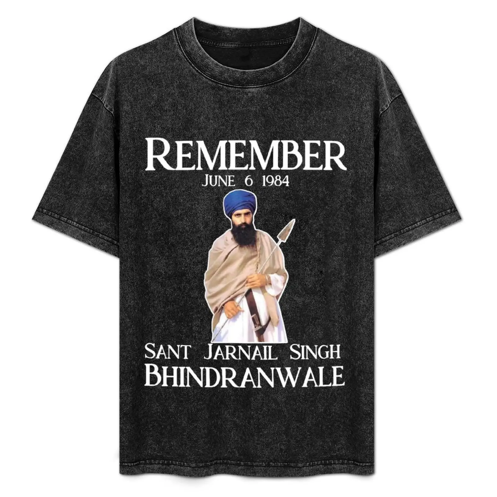 Футболка Bhindranwale одежда в стиле аниме летние топы забавные костюмы мужская