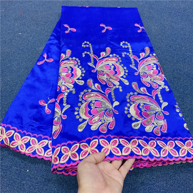 

Высококачественная африканская кружевная ткань с блестками зеленого цвета и камнями, вышитая кружевная ткань с блестками George 4L02282, 5 ярдов