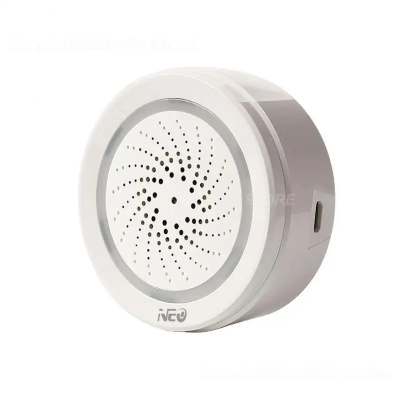 

Smart Detector Siren Alarm 120 Db Tuya Smart Home Temperature Sensor Mini Smart Life App Remote Siren Usb Power Wifi 2 In 1