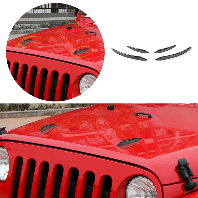 

Для Jeep Wrangler JK 2007-2017 отделка капота двигателя из углеродного волокна