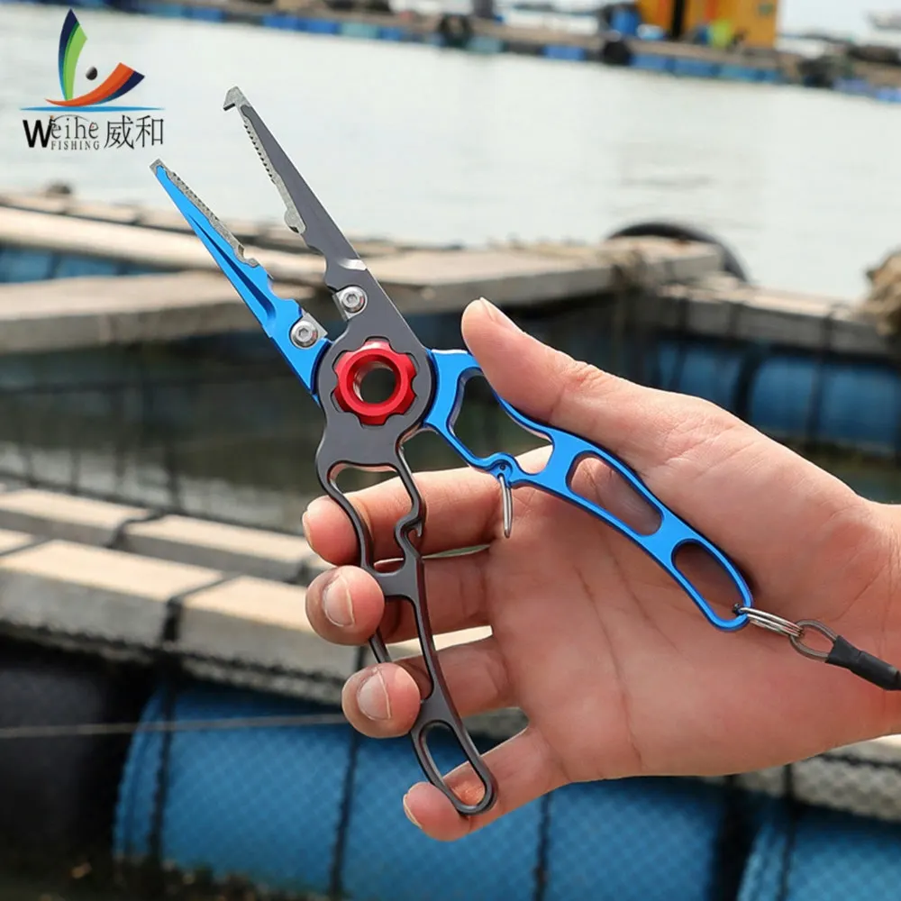 

High-Strength Fish Tongs Cutter Plier Lip Controller Live Buckle Clamp Clip for Outdoor Fishing Accessories Supplies