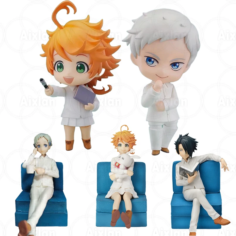 Фигурка Эммы 1092 # фигурка обещанного неверланда и Нормана аниме Чиби ПВХ