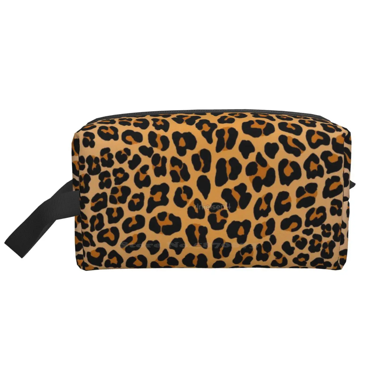 

Leopard Print Travel Sport Storage Bags Large Size Leopard Cheetah Animal Spotted Big Cats Orange And Black Fashionable Trendy