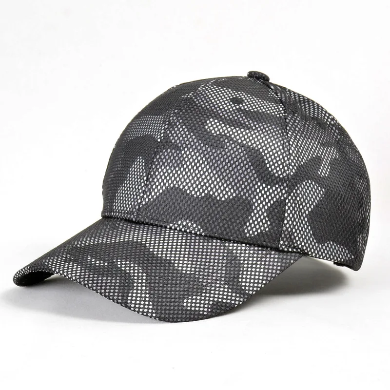 

9001 Camouflage Outdoor Baseball Cap Men's Tactical Sun Hat Sports Breathable Peaked For Women