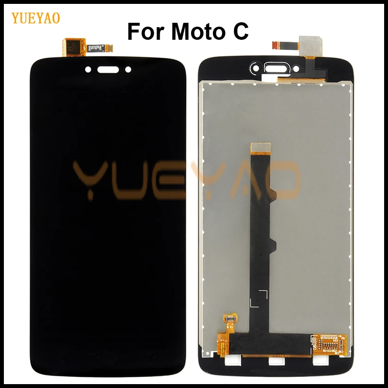 ЖК-дисплей для MotoRola Moto C XT1750 XT1754 с сенсорной панелью дигитайзер в сборе XT1755