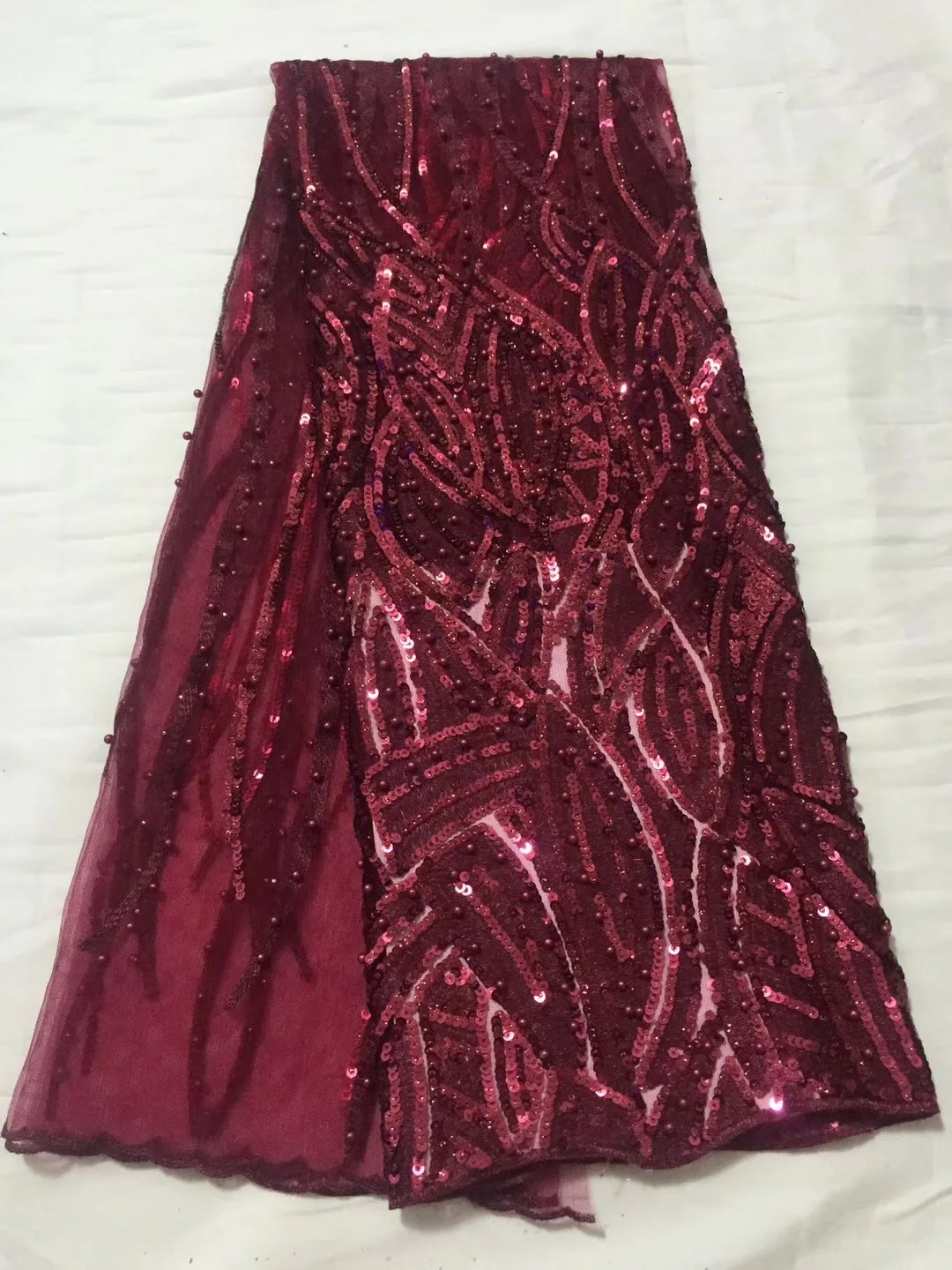 

African Lace Fabric 2021 High Quality Lace Swiss Cotton Lace Asoebi african latest Royal Blue Lace Fabrics For Wedding