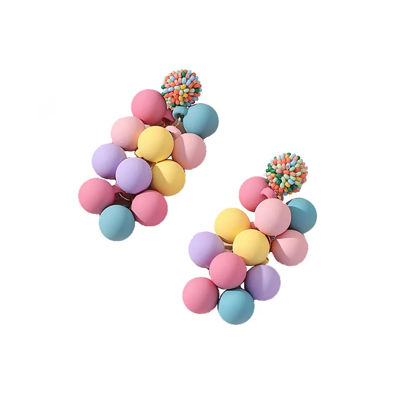 

Женские серьги с виноградом, в европейском и американском стиле