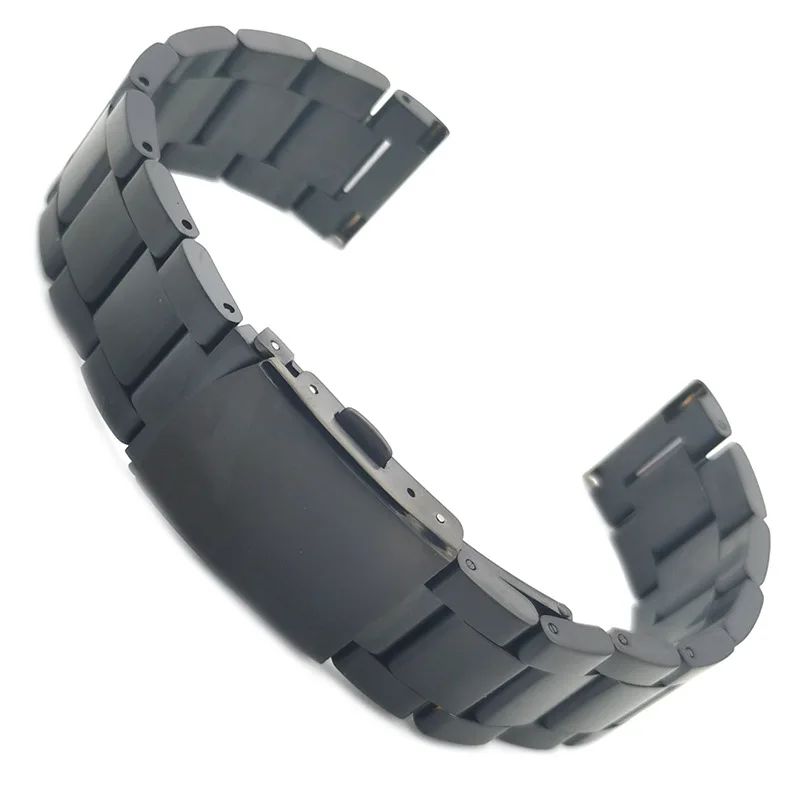 20mm 22mm 24mm Stainless Steel Oyster Straight End Universal Watch Strap Band Bracelet Fit For SKX ROX All Same Size Watch