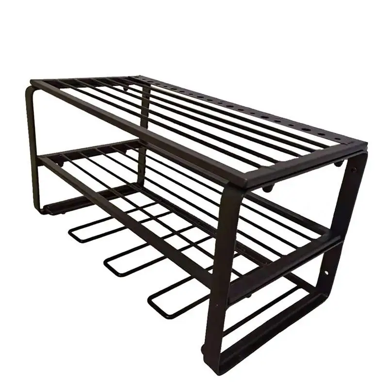 

Power Tool Rack Electric Drill Holder Wall Mount Organizer Wrench Tool Workshop Screwdriver Power Storage Shelf Accessories
