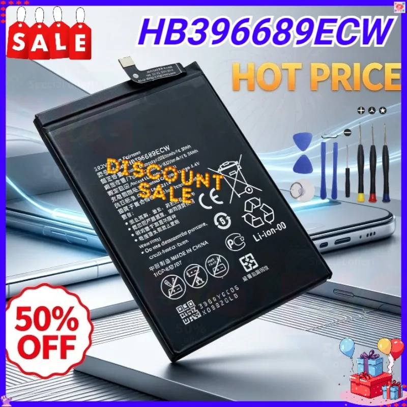 Фото Аккумулятор HB396689ECW 4000 мАч для Huawei Mate 9 / 9 Pro, Y7 2017, Honor 8C, Y9 2018, 2019, Enjoy 7 Plus / 8 Plus / 9 Plus №1