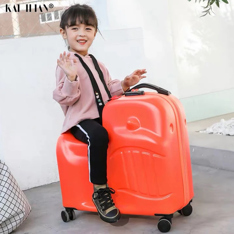 20''24 inch Children Rolling Luggage Spinner Wheels Suitcase