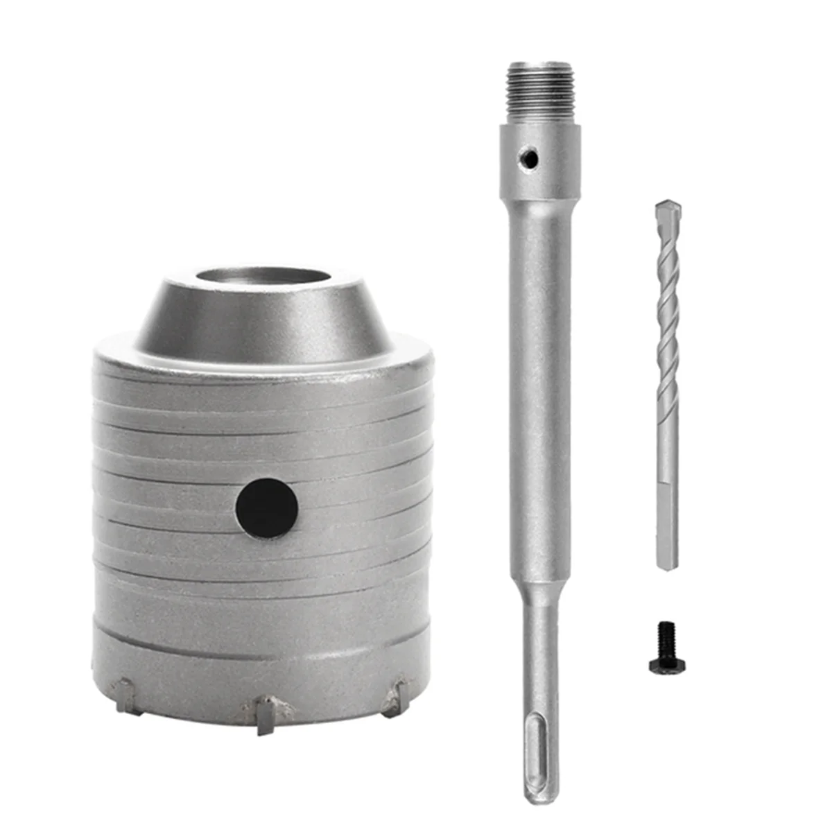 Набор сверл SDS Plus для перфоратора комплект насадок отверстий в стене с круглым