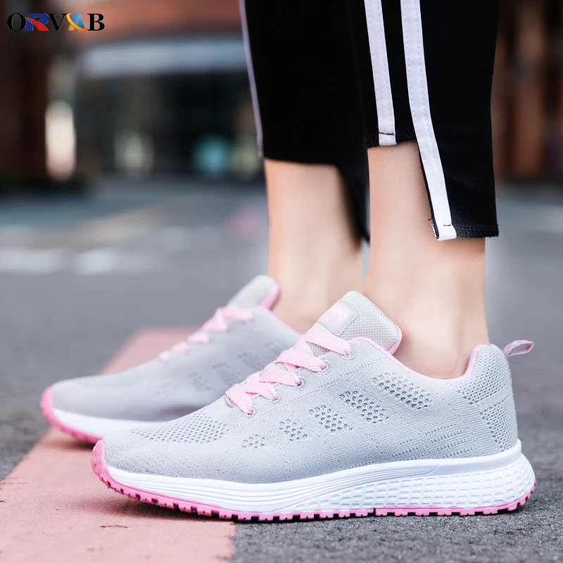 White Shoes Women Shoes Tenis De Mujer Summer Breathable Sneakers Women Platform Shoes Tenis Feminino Basket Femme Size 35-44