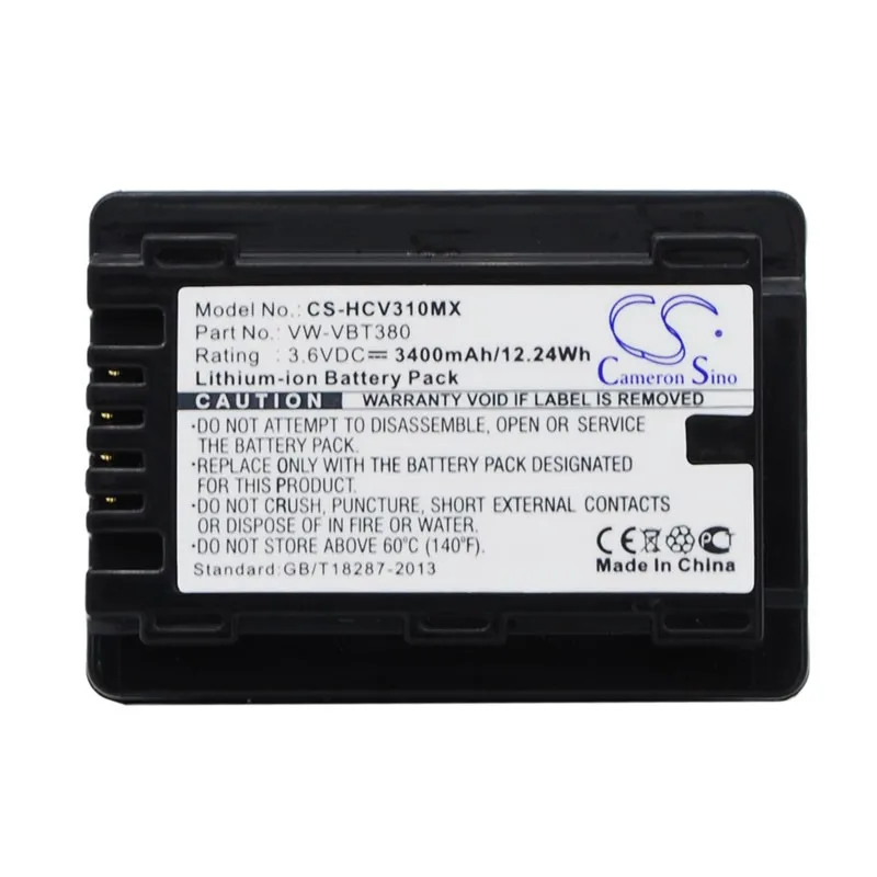 Аккумулятор для камеры Panasonic Φ V110 V130 W570 W580 W850EB 999 V270 250EB 550EB 750EB 727EB 989 V210M
