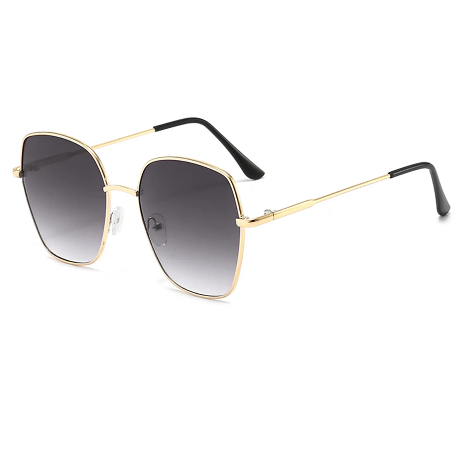 

Retro Round Metal Sunglasses Chameleon Rimless Pilot Lens Goggles Shades Uv Protection Driving Gafas De Sol Fishing Eyewear