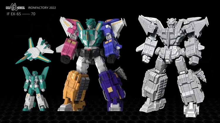 [В НАЛИЧИИ] Фигурка Iron Factory Liokaiser Combiner IF EX-69 Hammer of Morax EX-70 DRILL OF AMDUSCIAS EX-65/66/67/68