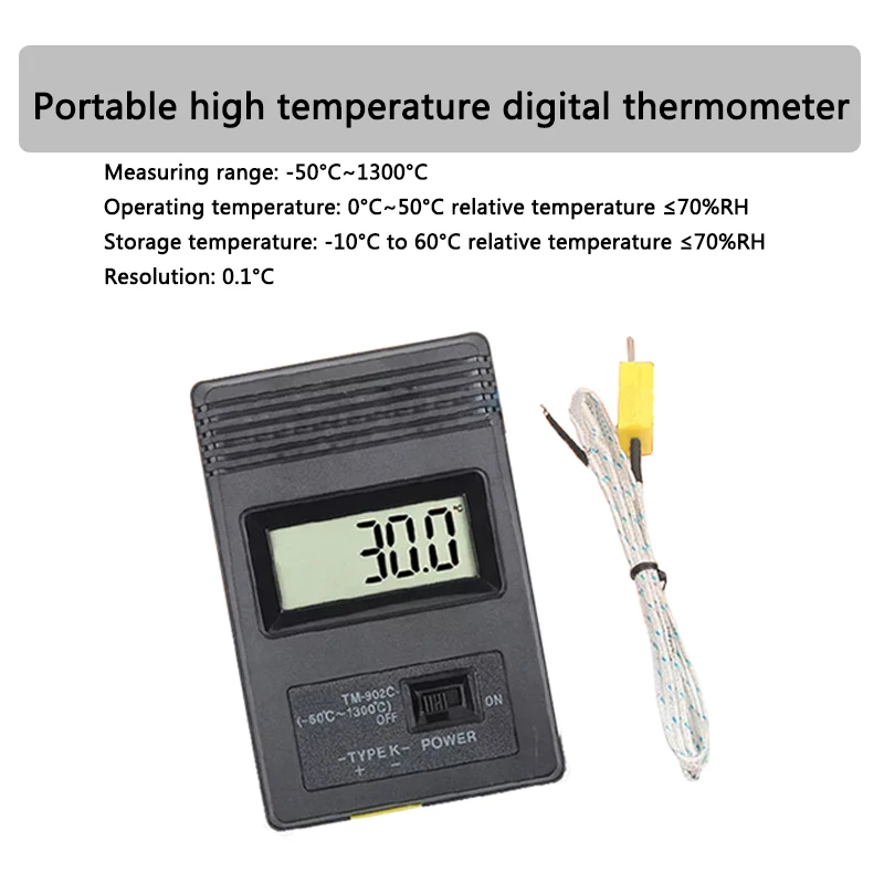 

High temperature fast electronic thermometer Industrial thermometer