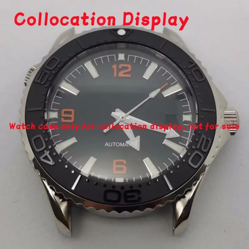 Mod 31mm Green Luminous 369 Number Sterile Watch Dial with Hand Fit for NH35 NH36 Movement Sea 600 Watch