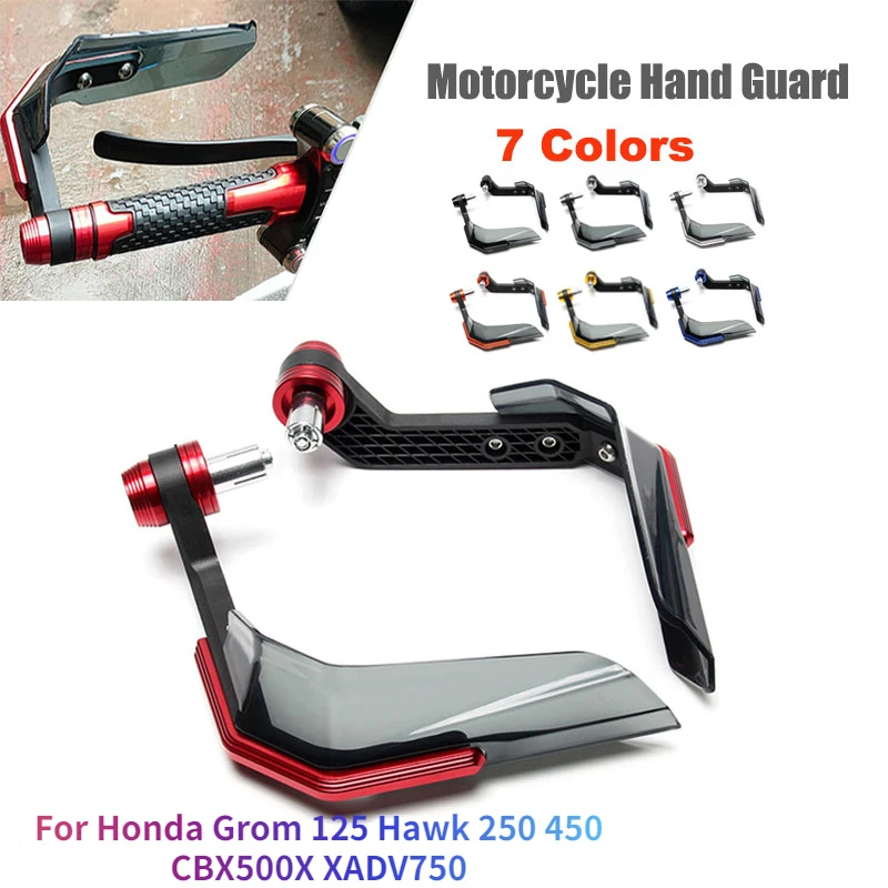 

Hand Guard Shield Windshield Modified protection Gear For Honda Grom 125 Hawk 250 450 CBX500X XADV750 Windproof Handguard Moto
