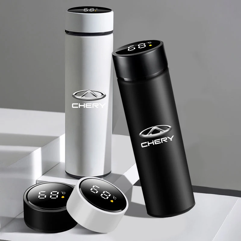 

Portable Car Smart Thermos with Temperature Display for Chery Tiggo 3 4 7 Pro T3 3X IQ A3 Amulet QQ Fulwin Face Arrizo 5 Amulet