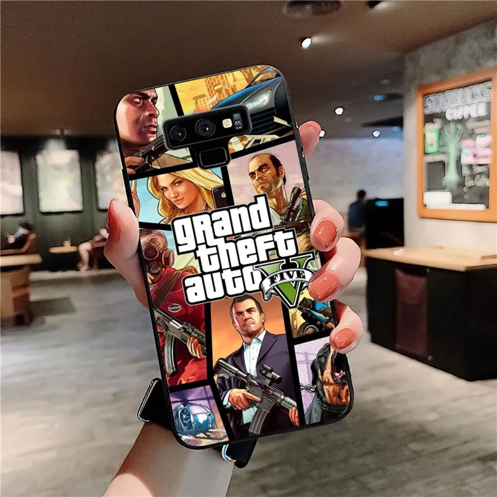 G-GTA 6 G-Grand Theft A-Auto Phone Case For Samsung Note 8 9 10 20 Pro Plus Lite M 11 30 21 31 51 A 22 42 02 03