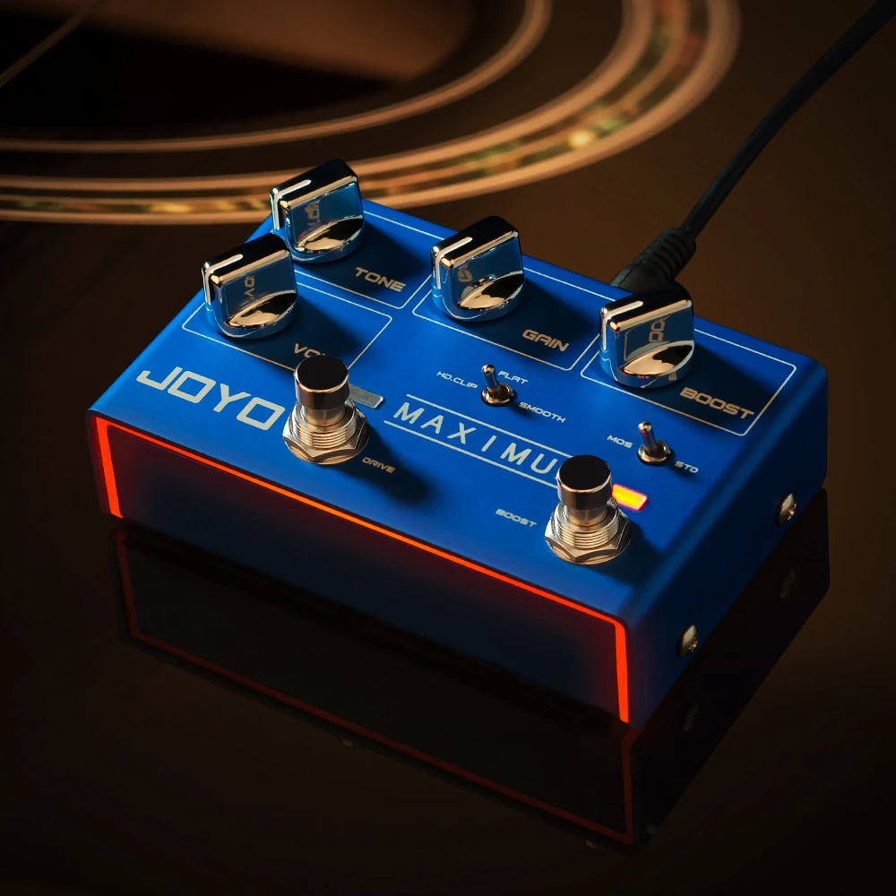JOYO R-05 максимальная нагрузка педаль для гитарных эффектов дикая длительное