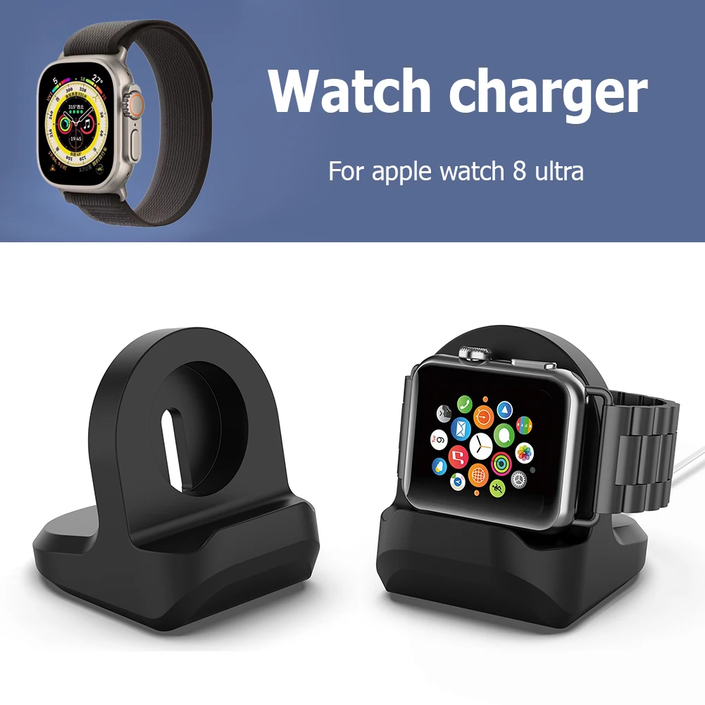 

Charge Stand Holder Station Portable Watch Charger Stand Support Non-slip Charging Accessories for Apple Watch 1/2/3/4/5/6/SE