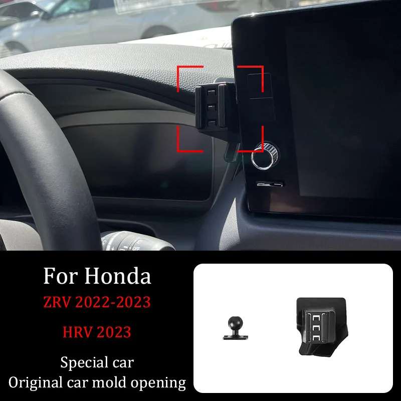 Для Honda ZRV HRV 2022-2023 Автомобильная фотомагнитная Беспроводная зарядка кронштейн
