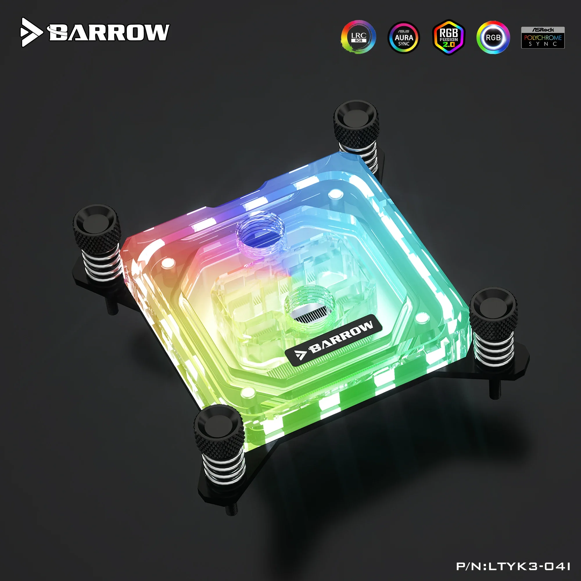 Barrow CPU блок для Ryzen AMD AM5 AM4 /Intel 1700 1200 115X акриловая медь 0 4 мм микроводный водяной
